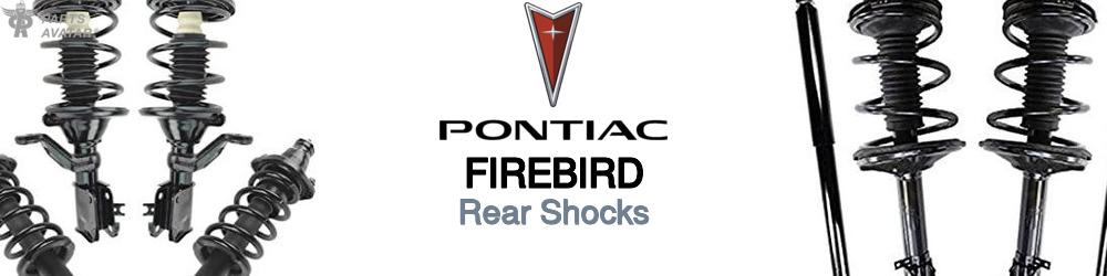 Discover Pontiac Firebird Rear Shocks For Your Vehicle