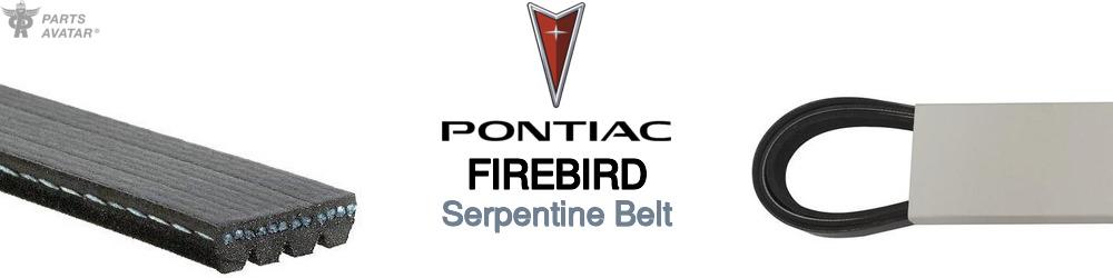 Discover Pontiac Firebird Serpentine Belts For Your Vehicle