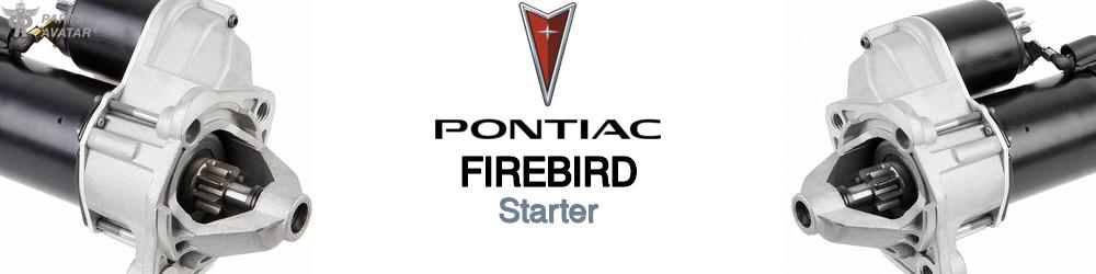 Discover Pontiac Firebird Starters For Your Vehicle