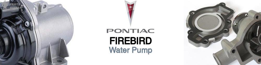 Discover Pontiac Firebird Water Pumps For Your Vehicle