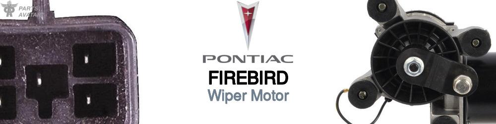 Discover Pontiac Firebird Wiper Motors For Your Vehicle