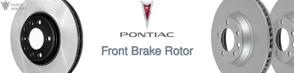 Discover Pontiac Front Brake Rotors For Your Vehicle