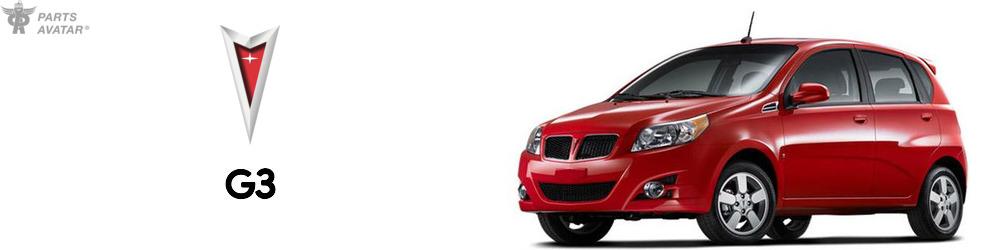 Discover Pontiac G3 Parts For Your Vehicle