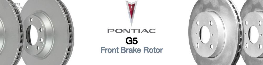 Discover Pontiac G5 Front Brake Rotors For Your Vehicle