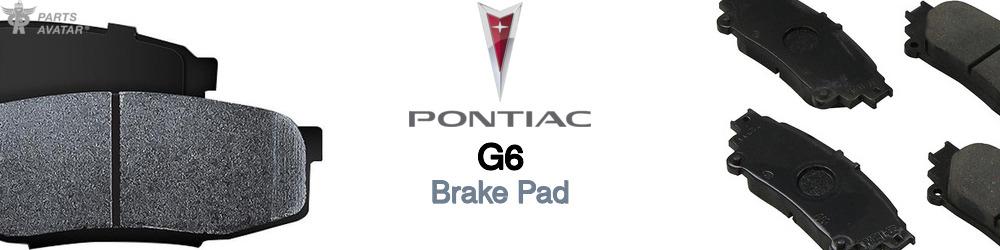 Discover Pontiac G6 Brake Pads For Your Vehicle