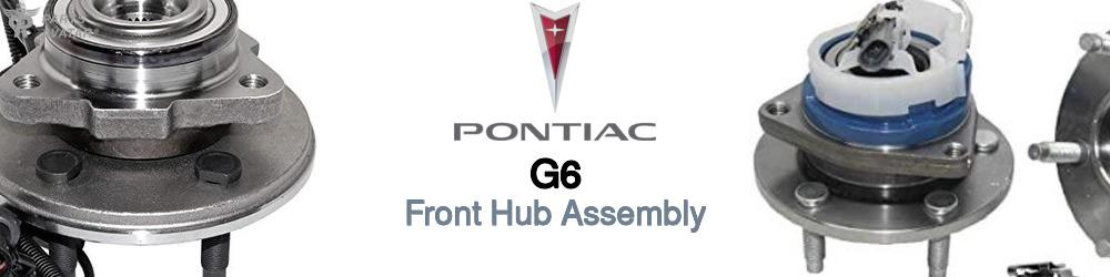 Discover Pontiac G6 Front Hub Assemblies For Your Vehicle