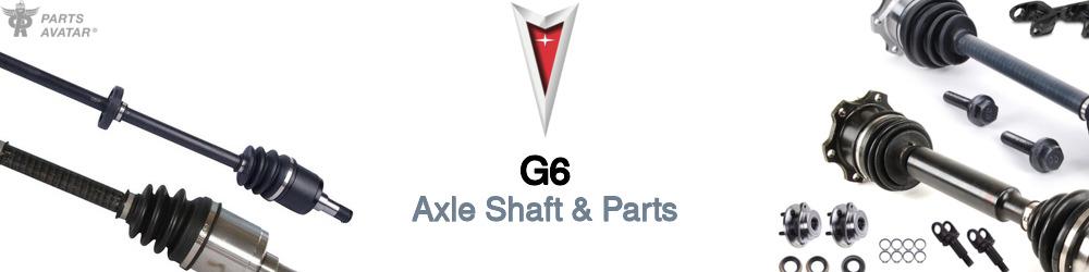 Discover Pontiac G6 Axle Shaft & Parts For Your Vehicle