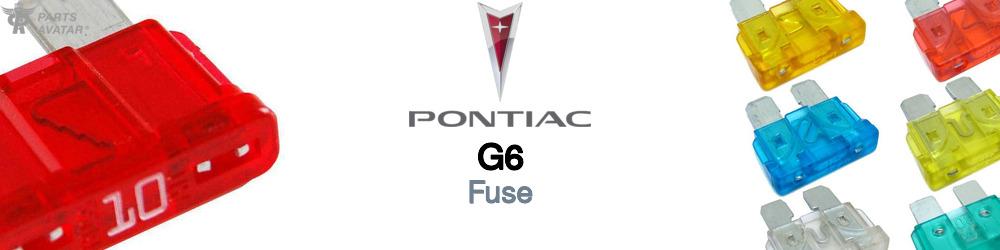 Discover Pontiac G6 Fuses For Your Vehicle