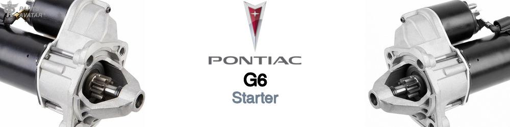 Discover Pontiac G6 Starters For Your Vehicle