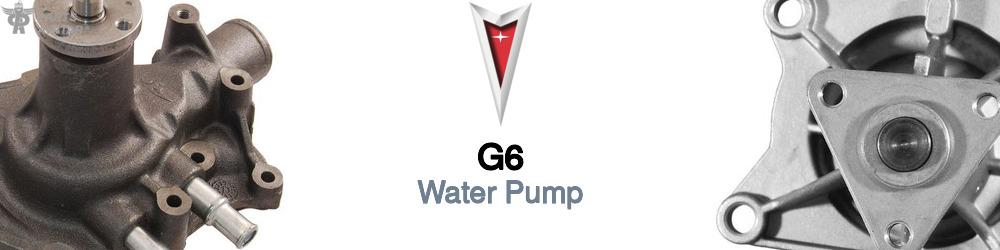 Discover Pontiac G6 Water Pumps For Your Vehicle
