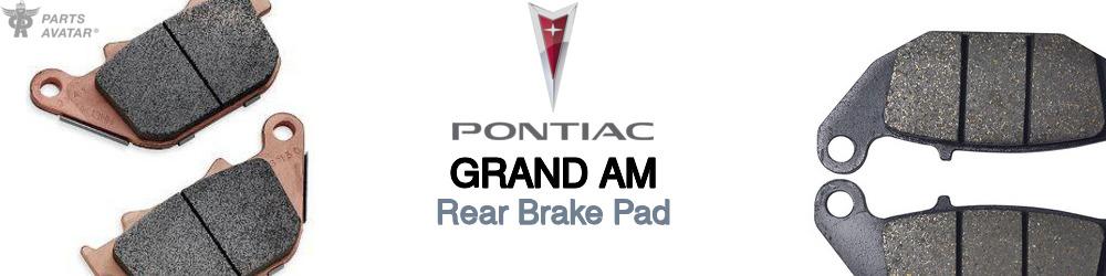 Discover Pontiac Grand am Rear Brake Pads For Your Vehicle