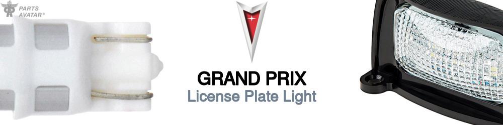 Discover Pontiac Grand prix License Plate Light For Your Vehicle