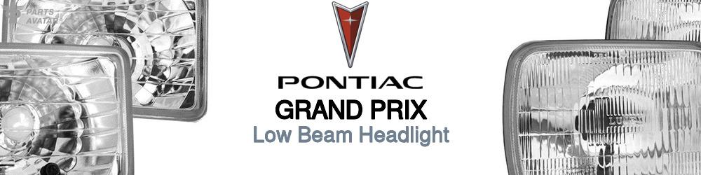Discover Pontiac Grand prix Low Beam Bulbs For Your Vehicle