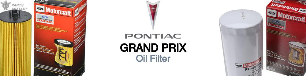 Discover Pontiac Grand prix Engine Oil Filters For Your Vehicle