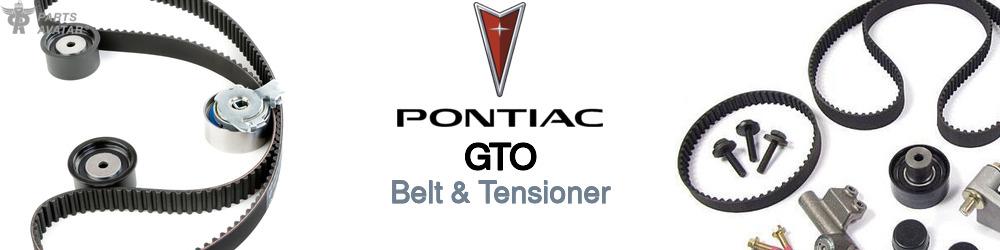 Discover Pontiac Gto Drive Belts For Your Vehicle