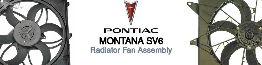 Discover Pontiac Montana sv6 Radiator Fans For Your Vehicle