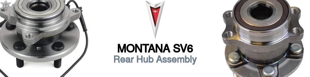 Discover Pontiac Montana sv6 Rear Hub Assemblies For Your Vehicle