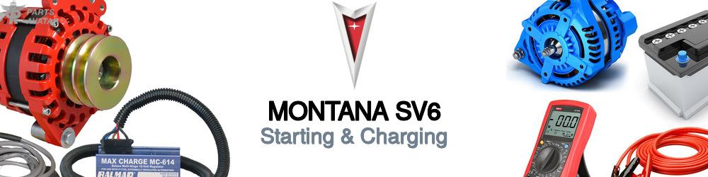 Discover Pontiac Montana sv6 Starting & Charging For Your Vehicle