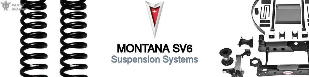 Discover Pontiac Montana sv6 Suspension For Your Vehicle