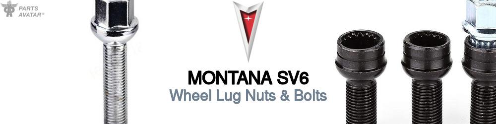 Discover Pontiac Montana sv6 Wheel Lug Nuts & Bolts For Your Vehicle