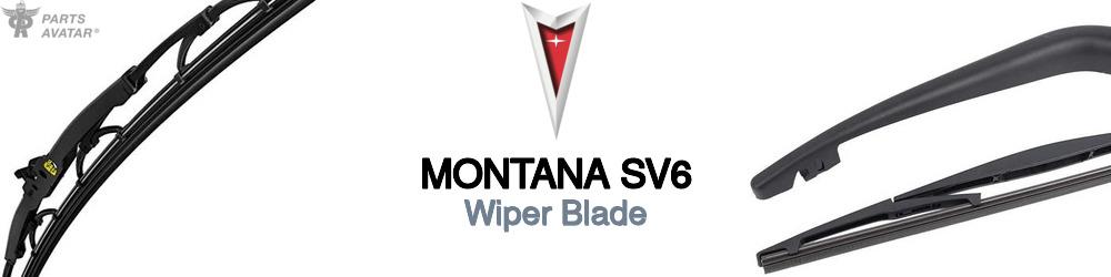 Discover Pontiac Montana sv6 Wiper Blades For Your Vehicle