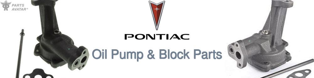 Discover Pontiac Oil Pumps For Your Vehicle