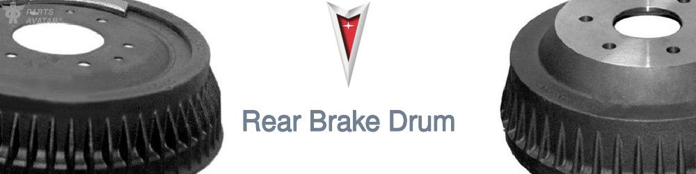 Discover Pontiac Rear Brake Drum For Your Vehicle