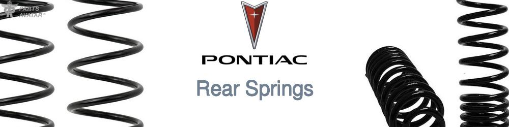 Discover Pontiac Rear Springs For Your Vehicle