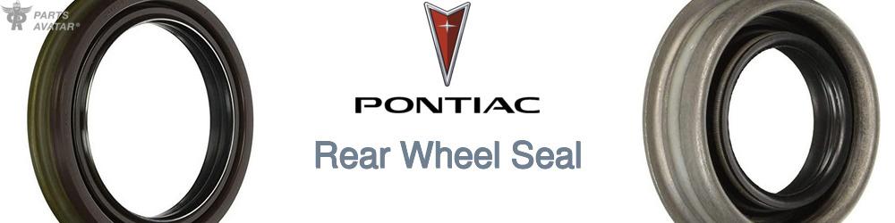 Discover Pontiac Rear Wheel Bearing Seals For Your Vehicle