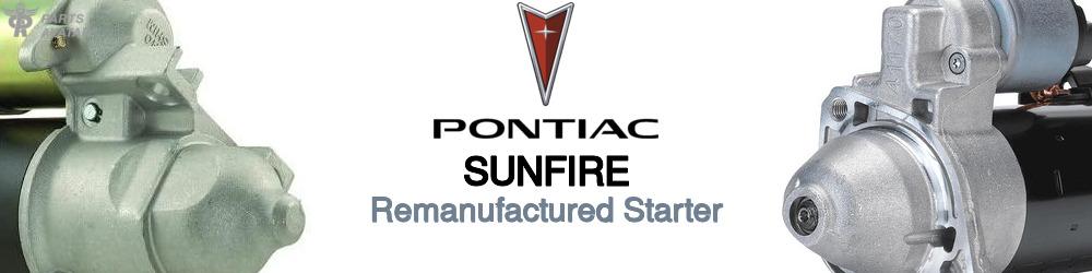 Discover Pontiac Sunfire Starter Motors For Your Vehicle