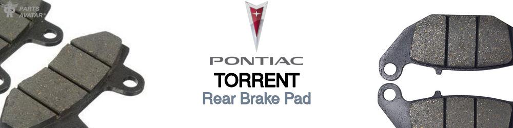 Discover Pontiac Torrent Rear Brake Pads For Your Vehicle