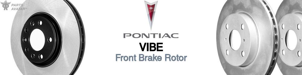 Discover Pontiac Vibe Front Brake Rotors For Your Vehicle