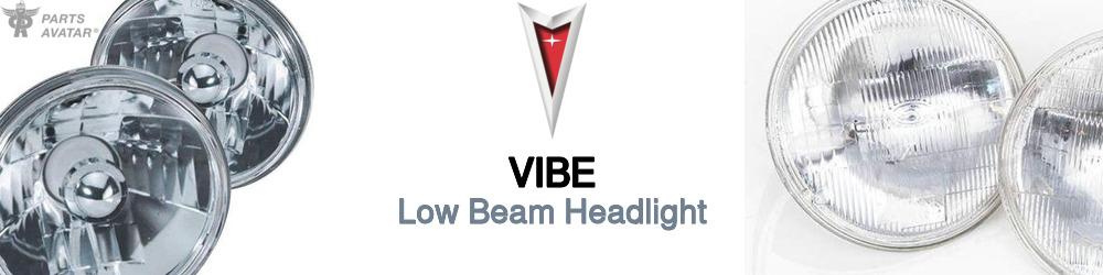 Discover Pontiac Vibe Low Beam Bulbs For Your Vehicle