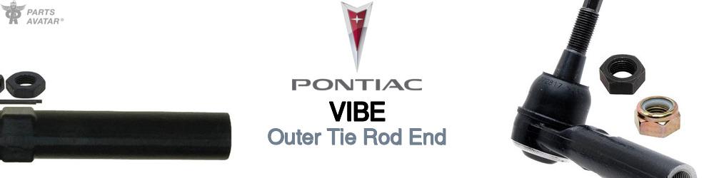 Discover Pontiac Vibe Outer Tie Rods For Your Vehicle