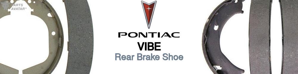 Discover Pontiac Vibe Rear Brake Shoe For Your Vehicle