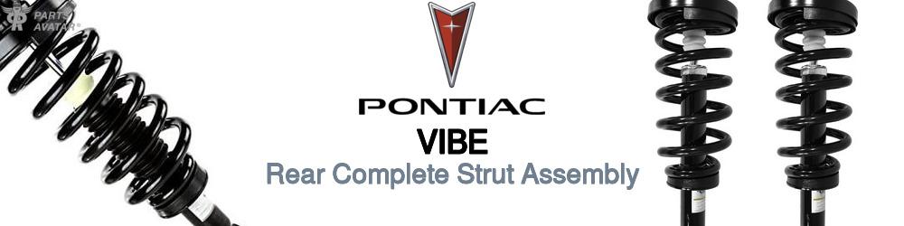 Discover Pontiac Vibe Rear Strut Assemblies For Your Vehicle