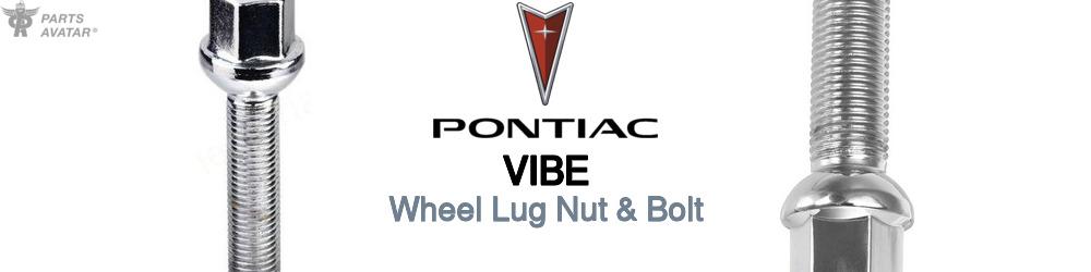 Discover Pontiac Vibe Wheel Lug Nut & Bolt For Your Vehicle