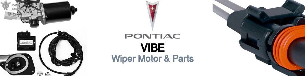 Discover Pontiac Vibe Wiper Motor Parts For Your Vehicle