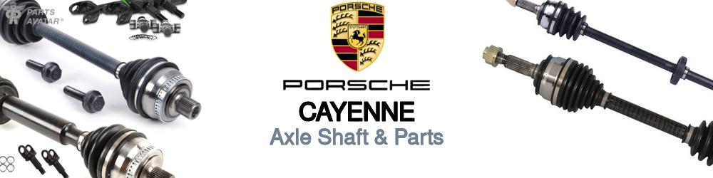 Porsche Cayenne Axle Shaft & Parts