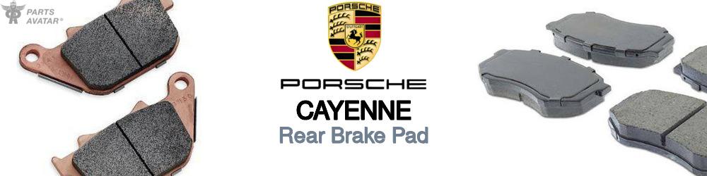 Discover Porsche Cayenne Rear Brake Pads For Your Vehicle