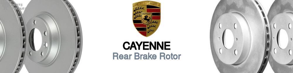 Discover Porsche Cayenne Rear Brake Rotors For Your Vehicle