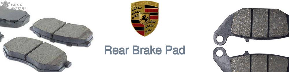 Porsche Rear Brake Pad