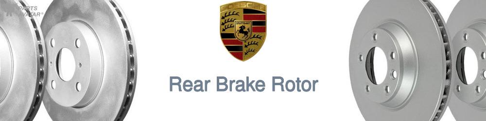 Porsche Rear Brake Rotor