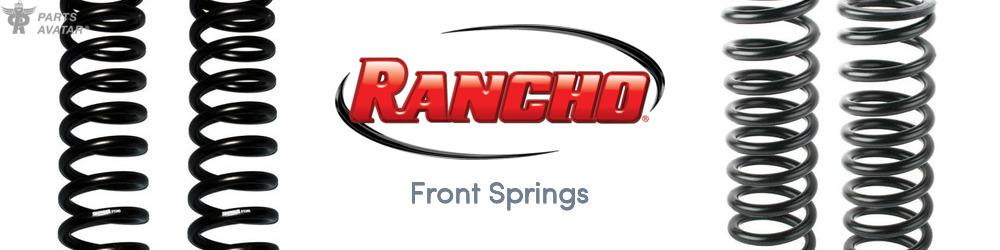 Discover RANCHO Leaf Springs For Your Vehicle