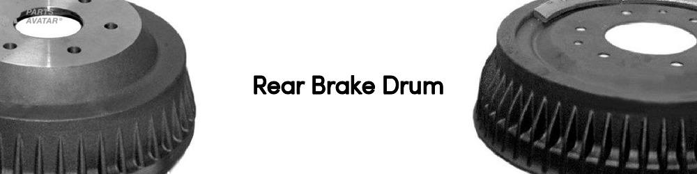 Buy Quality Rear Brake Drum | PartsAvatar