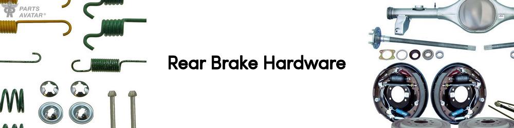 Discover Rear Brake Hardware For Your Vehicle
