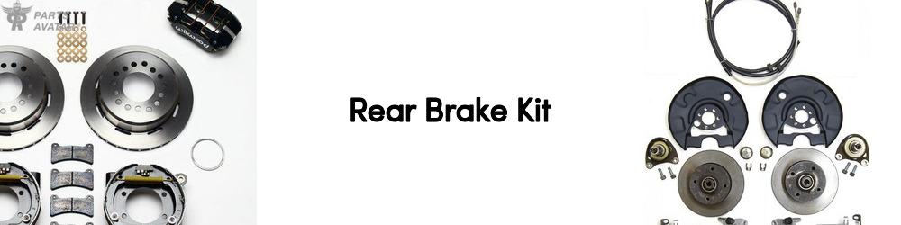 Discover Kit de frein arrière For Your Vehicle