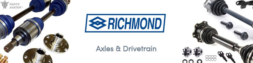 Discover Richmond Axles & Drivetrain For Your Vehicle
