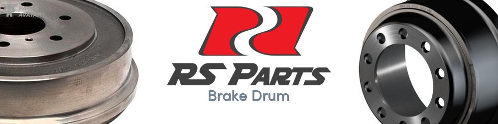 Discover RS PARTS Brake Drums For Your Vehicle