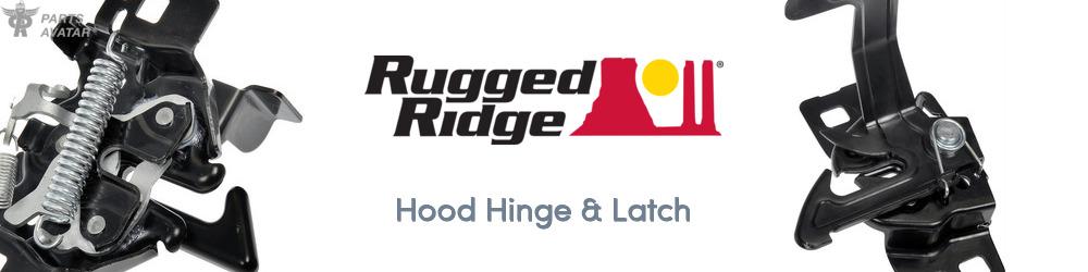 Discover RUGGED RIDGE Hinges and Latches For Your Vehicle